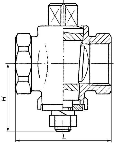11Б40бк Кран пробковый конусный газовый натяжной