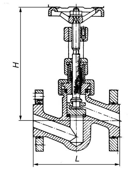 15нж65п34 Клапан запорный сальниковый проходной